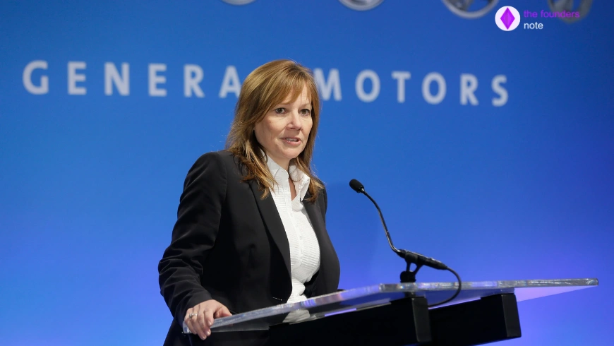 Mary Barra Biography | General Motors | Founders Note